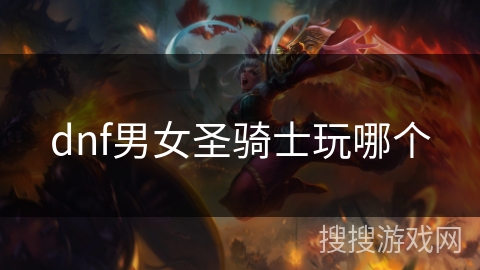 dnf男女圣骑士玩哪个 dnf男女圣骑士玩哪个