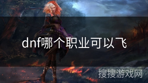 dnf哪个职业可以飞 dnf哪个职业可以飞