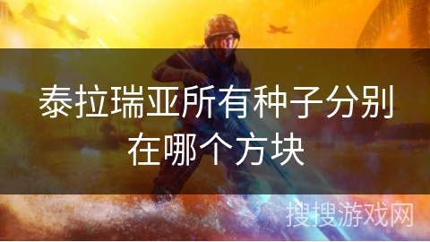 泰拉瑞亚所有种子分别在哪个方块