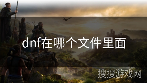 dnf在哪个文件里面 dnf在哪个文件里面
