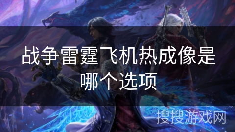 战争雷霆飞机热成像是哪个选项