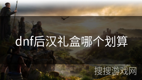 dnf后汉礼盒哪个划算