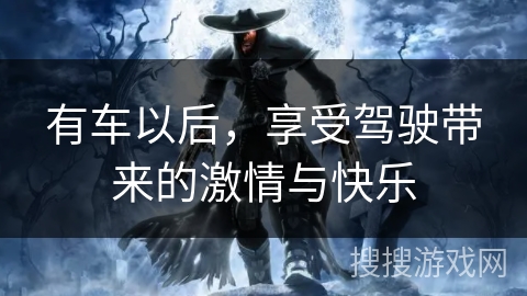 有车以后,享受驾驶带来的激情与快乐 有车以后,享受驾驶带来的激情与快乐