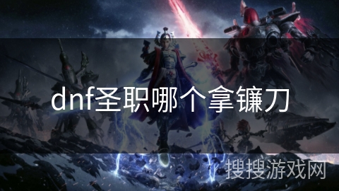 dnf圣职哪个拿镰刀 dnf圣职哪个拿镰刀