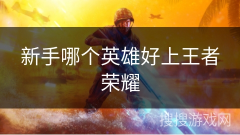 新手哪个英雄好上王者荣耀