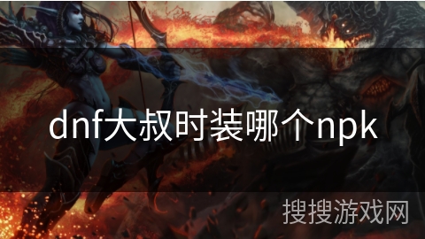 dnf大叔时装哪个npk