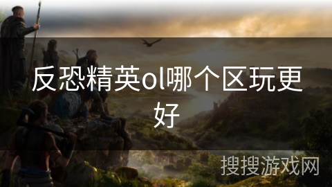 反恐精英ol哪个区玩更好