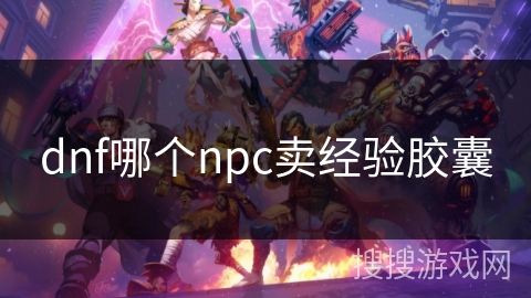 dnf哪个npc卖经验胶囊