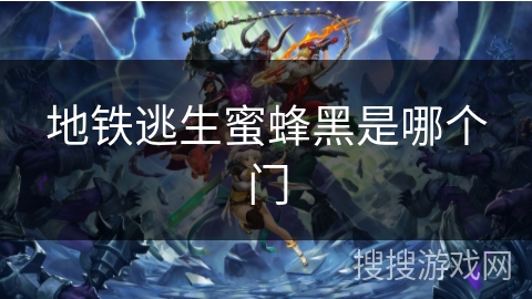 地铁逃生蜜蜂黑是哪个门