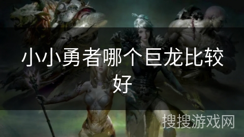 小小勇者哪个巨龙比较好