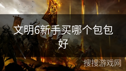 文明6新手买哪个包包好 文明6新手买哪个包包好