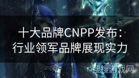 十大品牌CNPP发布：行业领军品牌展现实力