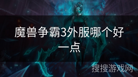 魔兽争霸3外服哪个好一点