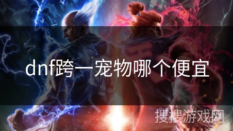 dnf跨一宠物哪个便宜