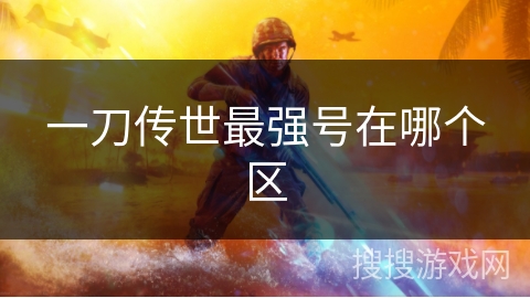 一刀传世最强号在哪个区