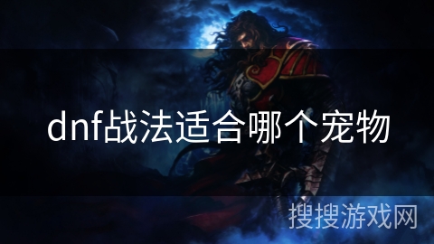 dnf战法适合哪个宠物