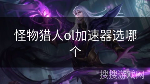 怪物猎人ol加速器选哪个