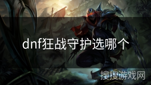 dnf狂战守护选哪个