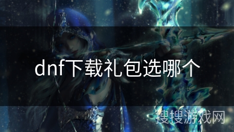 dnf下载礼包选哪个