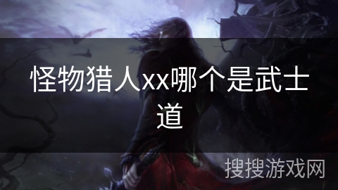 怪物猎人xx哪个是武士道