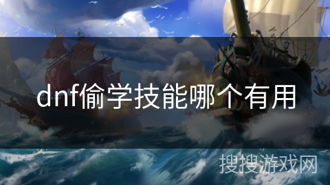 dnf偷学技能哪个有用