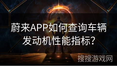 蔚来APP如何查询车辆发动机性能指标？
