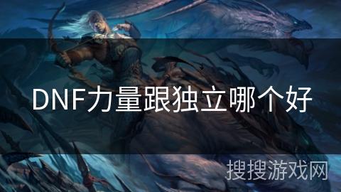 DNF力量跟独立哪个好
