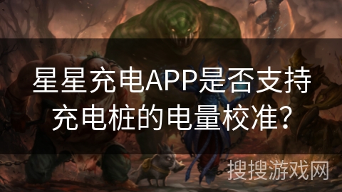 星星充电APP是否支持充电桩的电量校准？