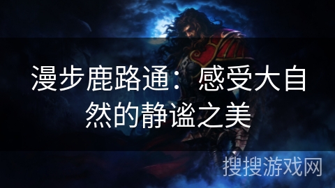 漫步鹿路通:感受大自然的静谧之美 漫步鹿路通:感受大自然的静谧之美