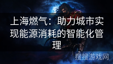 上海燃气：助力城市实现能源消耗的智能化管理