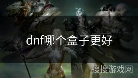 dnf哪个盒子更好