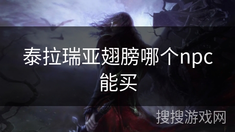 泰拉瑞亚翅膀哪个npc能买