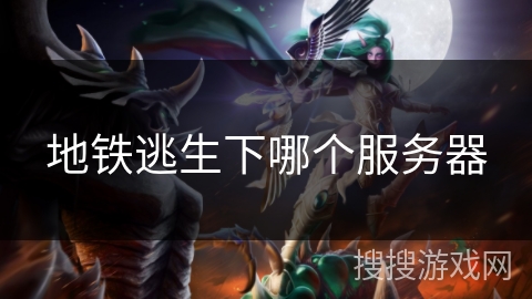 地铁逃生下哪个服务器 地铁逃生下哪个服务器