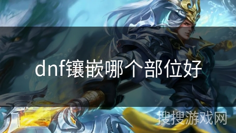 dnf镶嵌哪个部位好