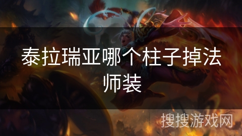 泰拉瑞亚哪个柱子掉法师装