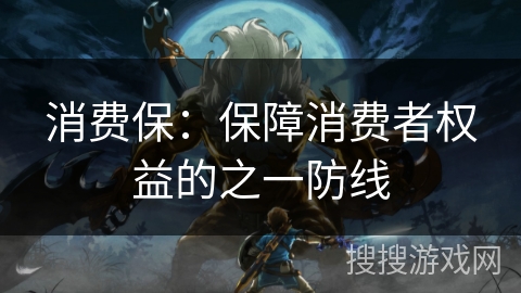 消费保：保障消费者权益的之一防线