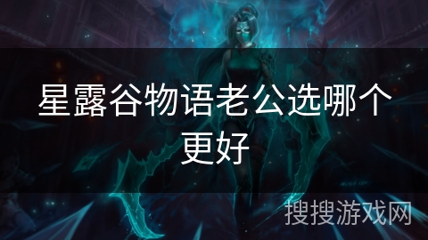 星露谷物语老公选哪个更好 星露谷物语老公选哪个更好