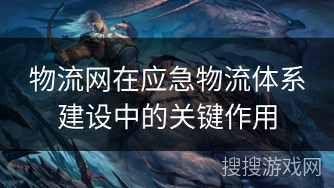 物流网在应急物流体系建设中的关键作用