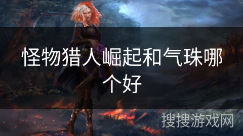 怪物猎人崛起和气珠哪个好