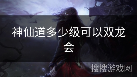 神仙道多少级可以双龙会