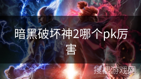 暗黑破坏神2哪个pk厉害