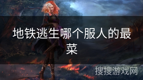 地铁逃生哪个服人的最菜