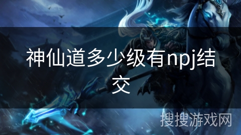 神仙道多少级有npj结交