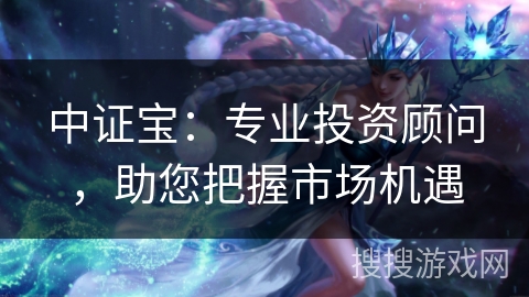 中证宝：专业投资顾问，助您把握市场机遇