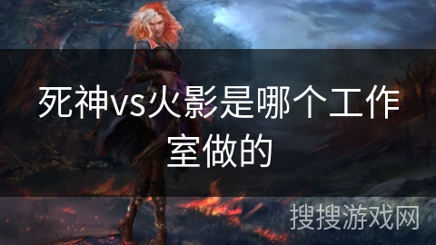 死神vs火影是哪个工作室做的