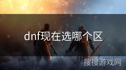 dnf现在选哪个区