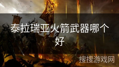 泰拉瑞亚火箭武器哪个好
