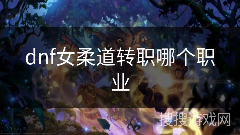 dnf女柔道转职哪个职业