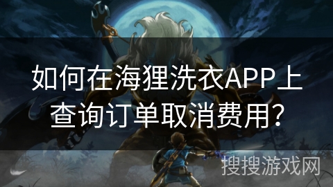 如何在海狸洗衣APP上查询订单取消费用？