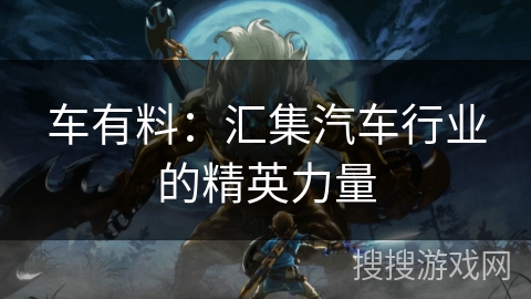 车有料：汇集汽车行业的精英力量